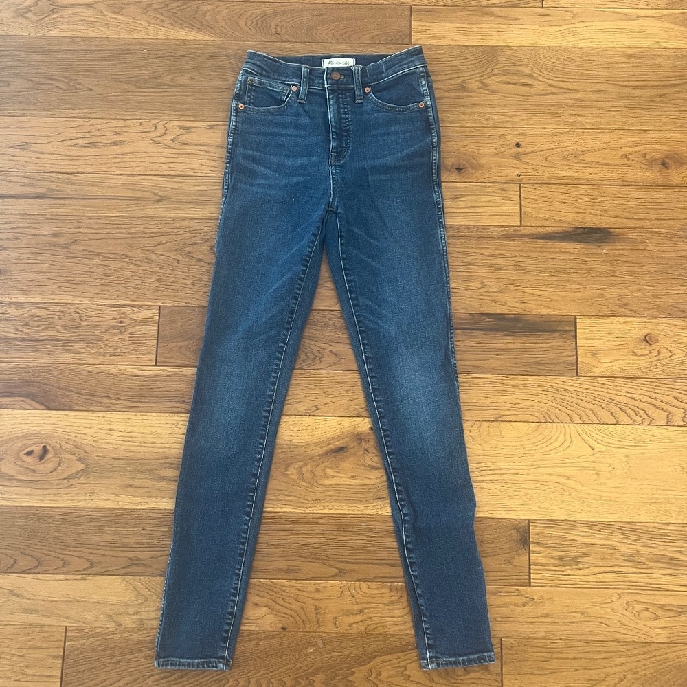 10" High-Rise Skinny Madewell Jean